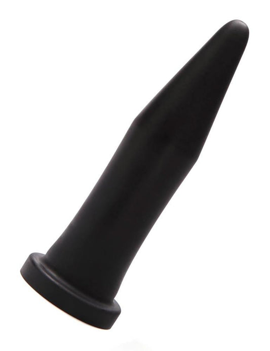 Tantus Inner Band Trainer Silicone Dildo, Black-The Stockroom