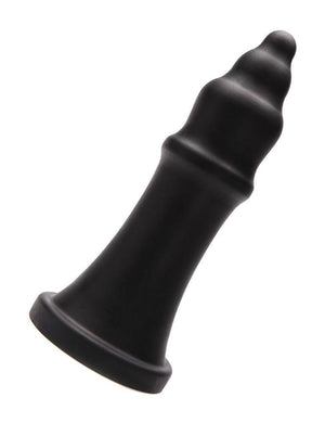 Tantus The Queen XL Silicone Dildo, Black-The Stockroom