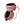 Load image into Gallery viewer, A pair of Rose Gold Snake Wrist Cuffs are shown against a blank background. The cuffs have a pink snakeskin design and rose gold hardware, including a lockable buckle, D-rings, and an included chain with claw hooks at the ends. 

