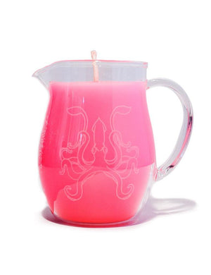 Blacklight Wax Play Candle Pitcher, Pink-The Stockroom