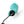 Load image into Gallery viewer, b-Vibe Texture Butt Plug Bump, Aqua, Small-The Stockroom
