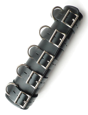 One of the Premium Arm Splints With Locking Buckles is displayed against a blank background, showing the lockable buckles.