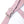 Load image into Gallery viewer, A close-up of a hip strap from the pink Vanity Strapon Dildo Harness is displayed against a blank background.
