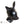 Load image into Gallery viewer, The Vondage Pet Play K9 Muzzle with a Removable Ball Gag is shown on a mannequin head from above. The ears are pointy and attached to a leather strip that runs horizontally across the head. The muzzle buckles near the jaw.
