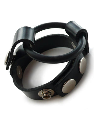 KinkLab Ball-Splitting Cock Ring Harness-The Stockroom