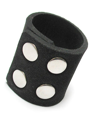 The large KinkLab Neoprene Ball Stretcher, a cylinder of black neoprene with metal snap closures, is displayed against a blank background.