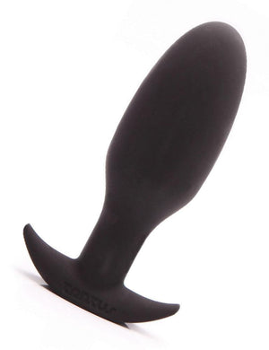 Tantus Ryder Silicone Butt Plug, Black-The Stockroom