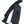 Load image into Gallery viewer, The Malibu Thigh-On Dildo Harness is displayed against a blank background. It is made of a black nylon strap with a wider, rectangular, fabric-covered piece in the center, which has a black O-ring. 
