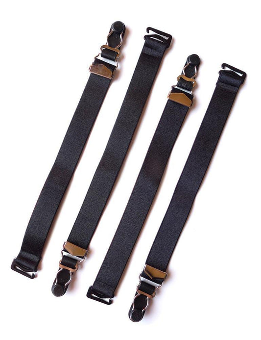 Set of 4, Detachable 3/4" Garter Straps-The Stockroom