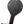 Load image into Gallery viewer, The Black Leather Gentle Persuasions Paddle is shown against a blank background with the leather side up. The entire paddle is covered in smooth black leather.
