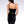 Load image into Gallery viewer, A woman with black hair and red lipstick poses in front of a grey backdrop, turned away from the camera. She wears the Newmar Latex Dress by Syren Latex in black, which has a zipper in the back.
